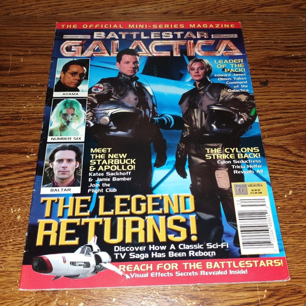 The Official Battlestar Galactica Souvenir Magazine (Titan Pub, 2003)